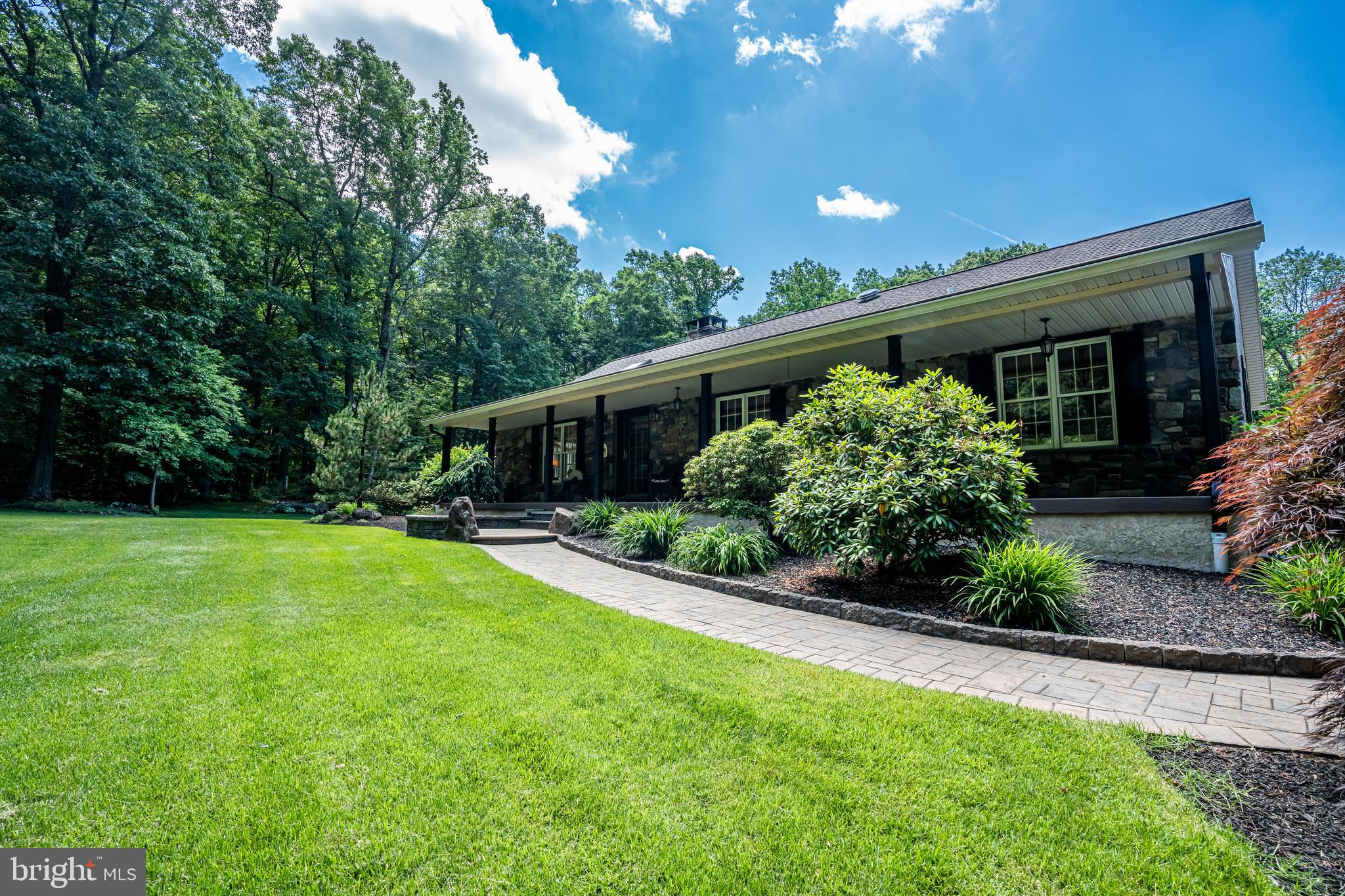 1949 Upper Ridge Road Green Lane, PA 18054 - Photo 6 of 92 Front view and walkway