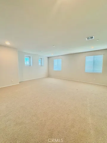 an empty room with a empty space