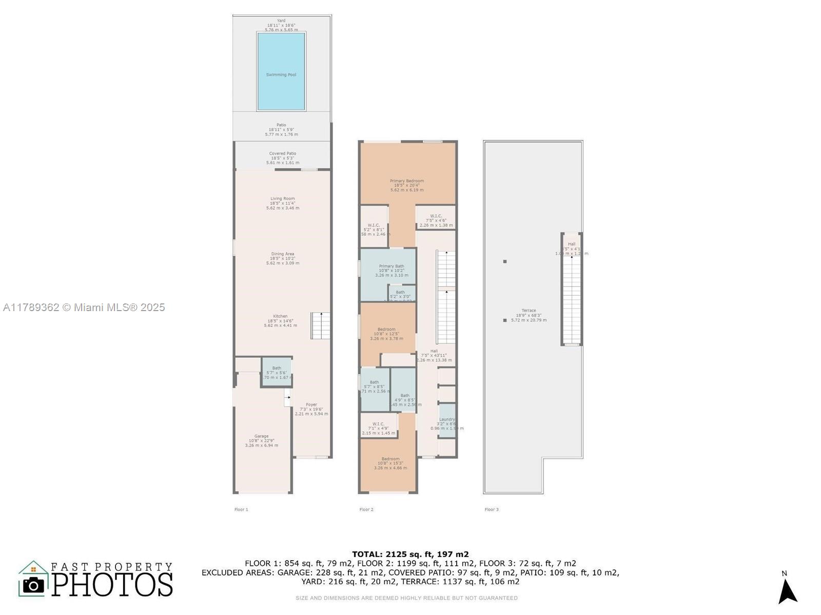 1389 Southwest 22nd Terrace Miami, FL 33145 - Photo 63 of 63 a picture of a floor plan
