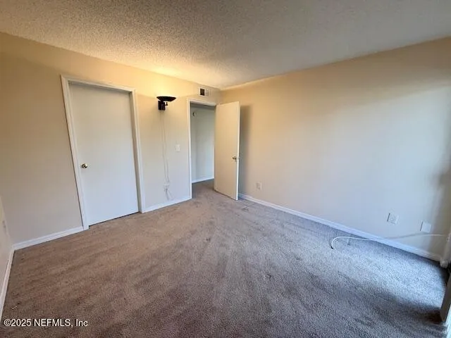 a view of small space with empty racks