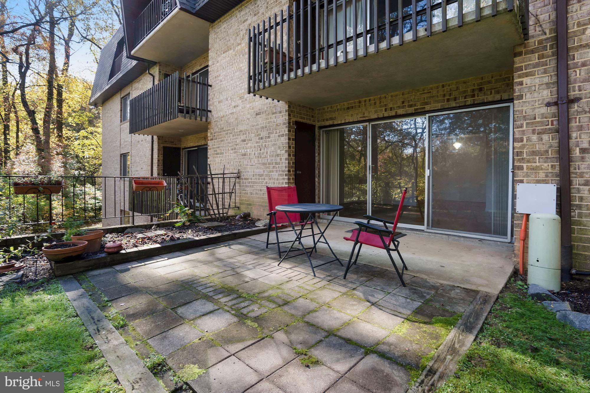 11603 Vantage Hill Road, Unit 1A Reston, VA 20190 - Photo 18 of 24 Quiet & serene outdoor patio & garden