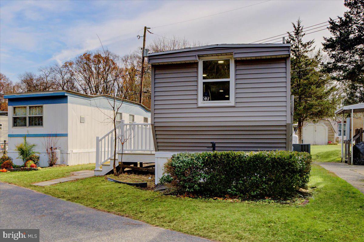 114 Cookstown New Egypt Road Wrightstown, NJ 08562 - Photo 16 of 30 a view of a house with a yard and plants