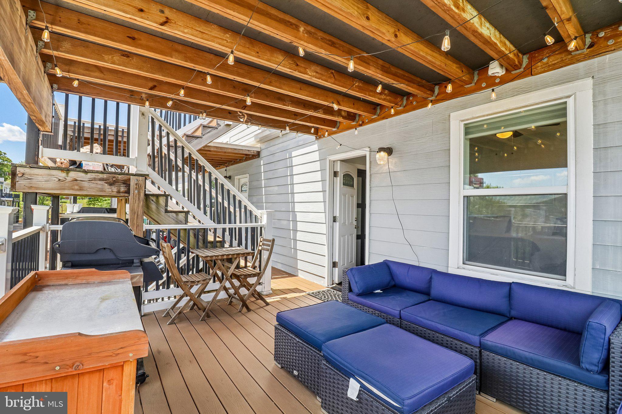 233 S Street Northeast, Unit 5 Washington, DC 20002 - Photo 33 of 41 Charming outdoor retreat with ambiance.