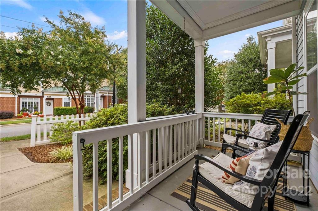 489 Jetton Street Davidson, NC 28036 - Photo 4 of 33 a view of a two chair in the balcony