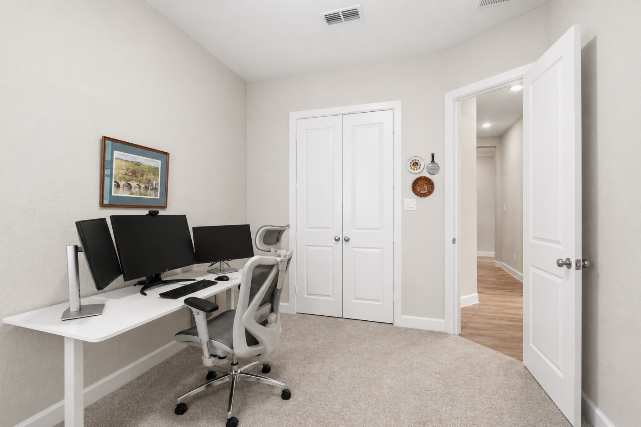 3118 Swift Way Katy, TX 77493 - Photo 30 of 34 Bedroom - Spacious with neutral colors can also be used as a flex room.