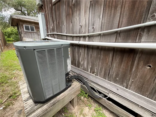 a close view of a fireplace