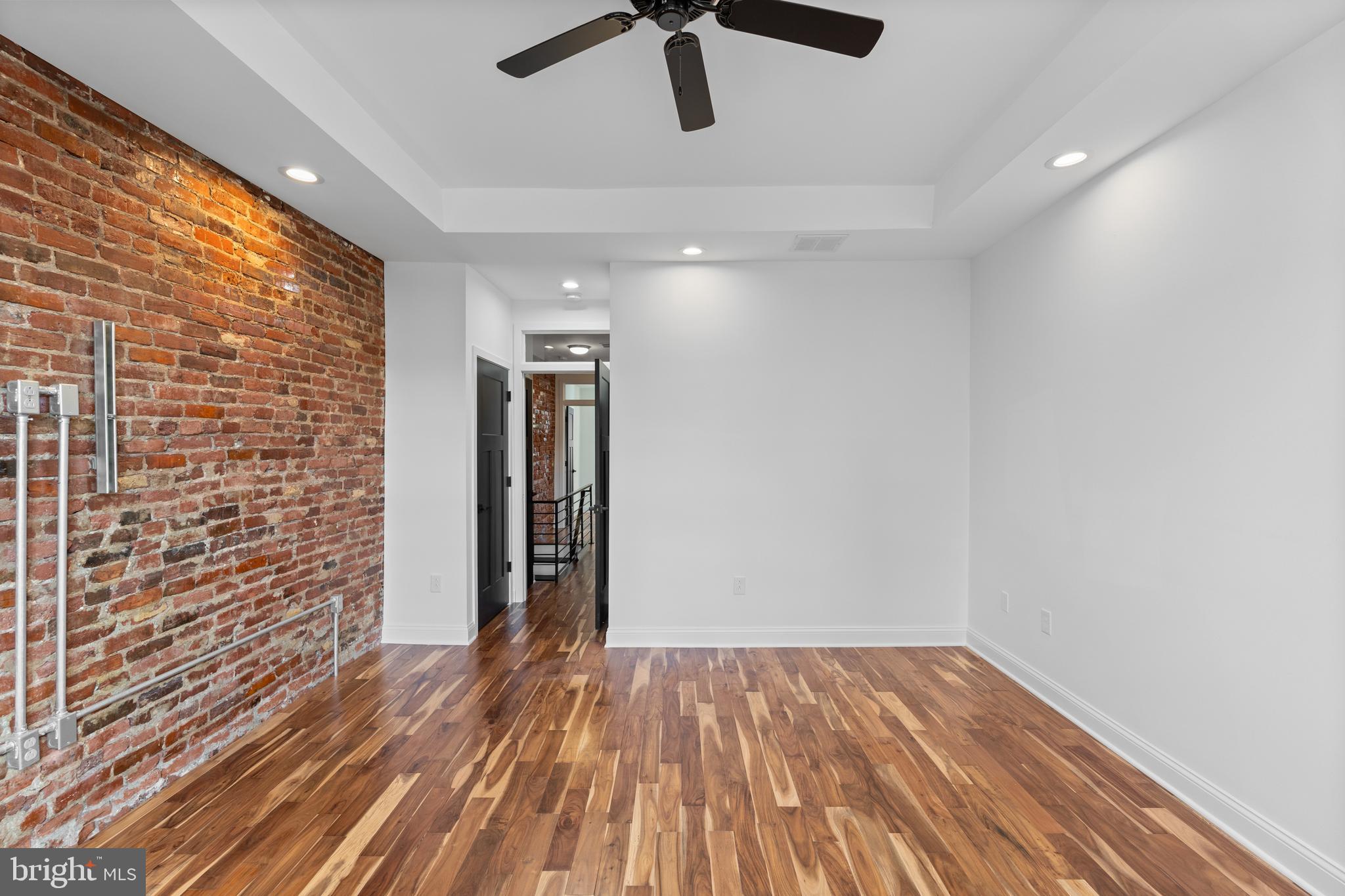 345 Roseberry Street Philadelphia, PA 19148 - Photo 27 of 30 a view of empty room with wooden floor