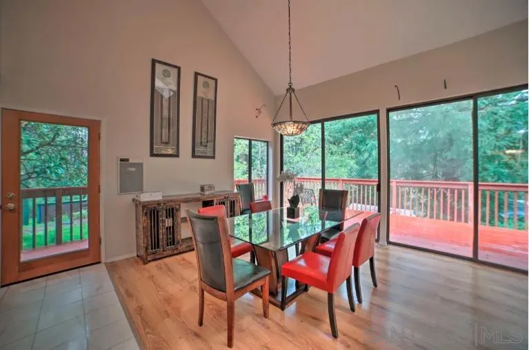 16885 Laurel Road Los Gatos, CA 95033 - Photo 7 of 40 a view of a dining room with furniture window and outside view