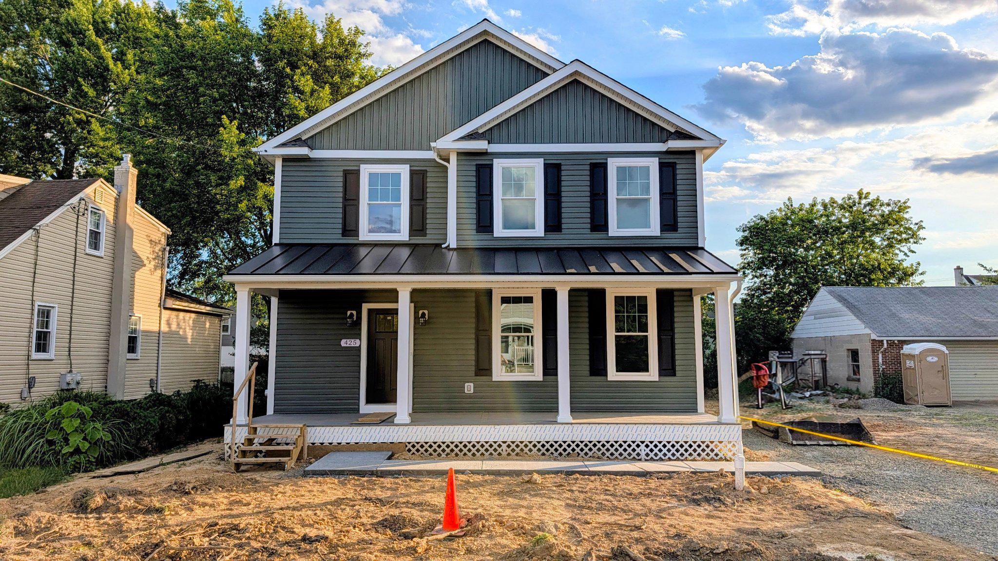 425 Rutledge Avenue Folsom, PA 19033 - Photo 2 of 33 Charming front porch w/ standing seam metal roof.