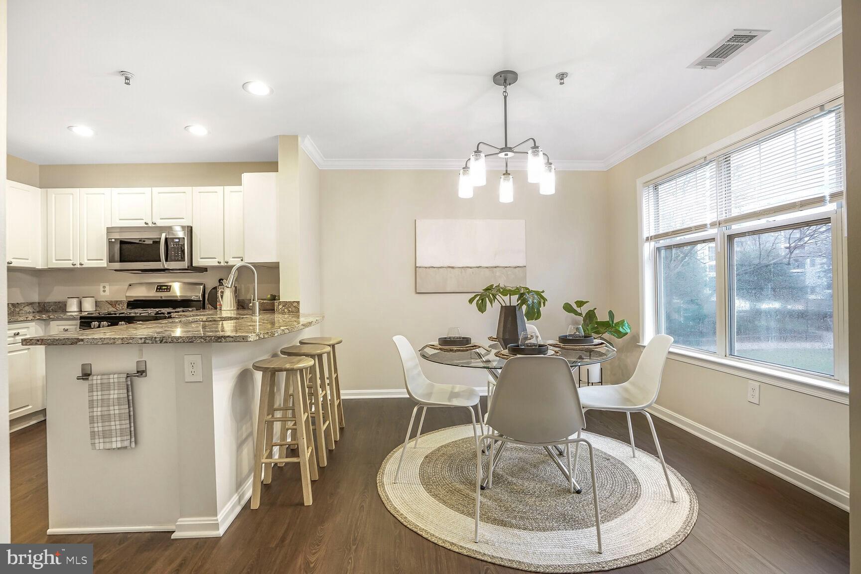5575 Seminary Road, Unit 213 Falls Church, VA 22041 - Photo 13 of 77 A Separate Dining Area w/ Beautiful LVP Flooring!
