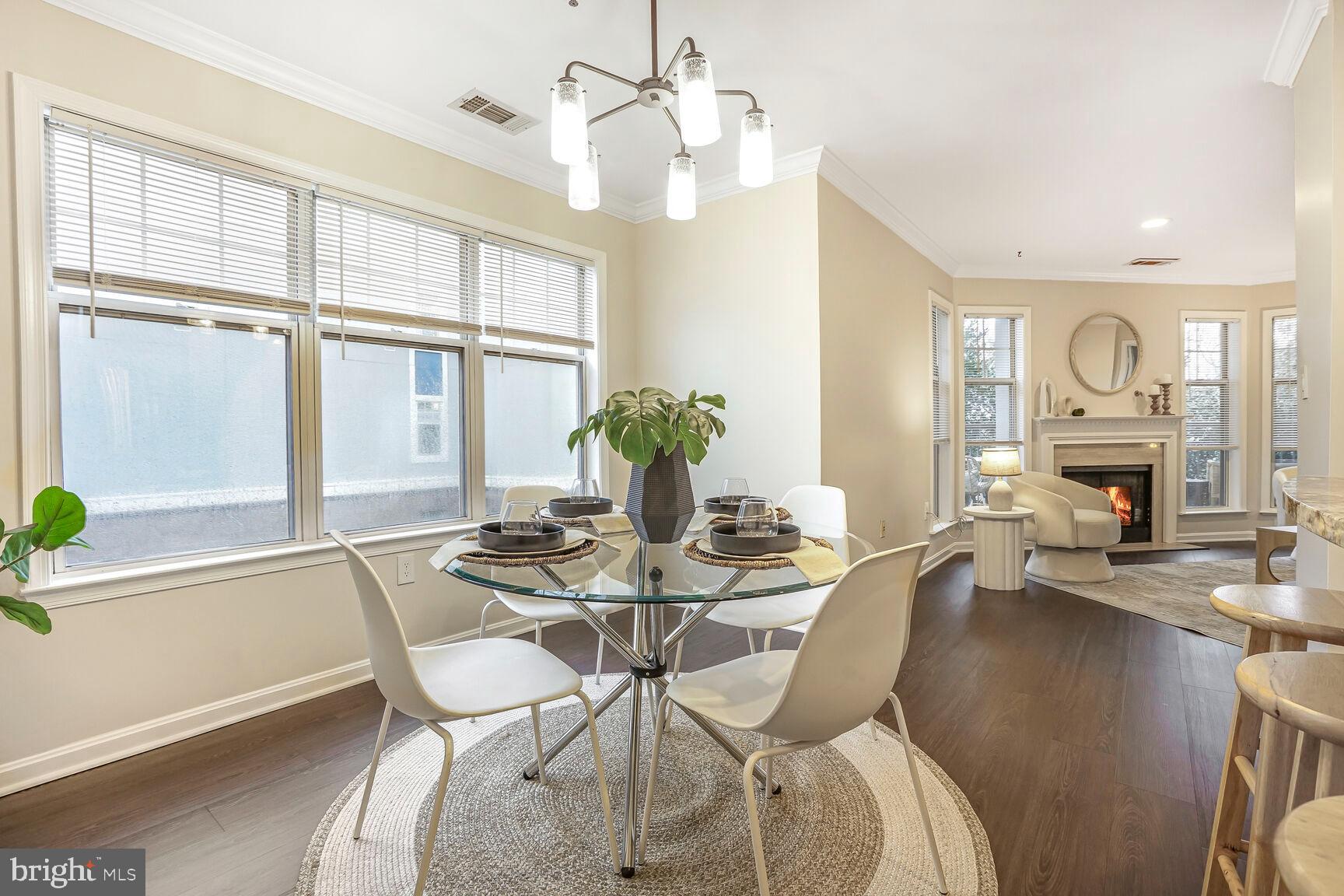 5575 Seminary Road, Unit 213 Falls Church, VA 22041 - Photo 14 of 77 Dining Area with Tons of Natural Light!
