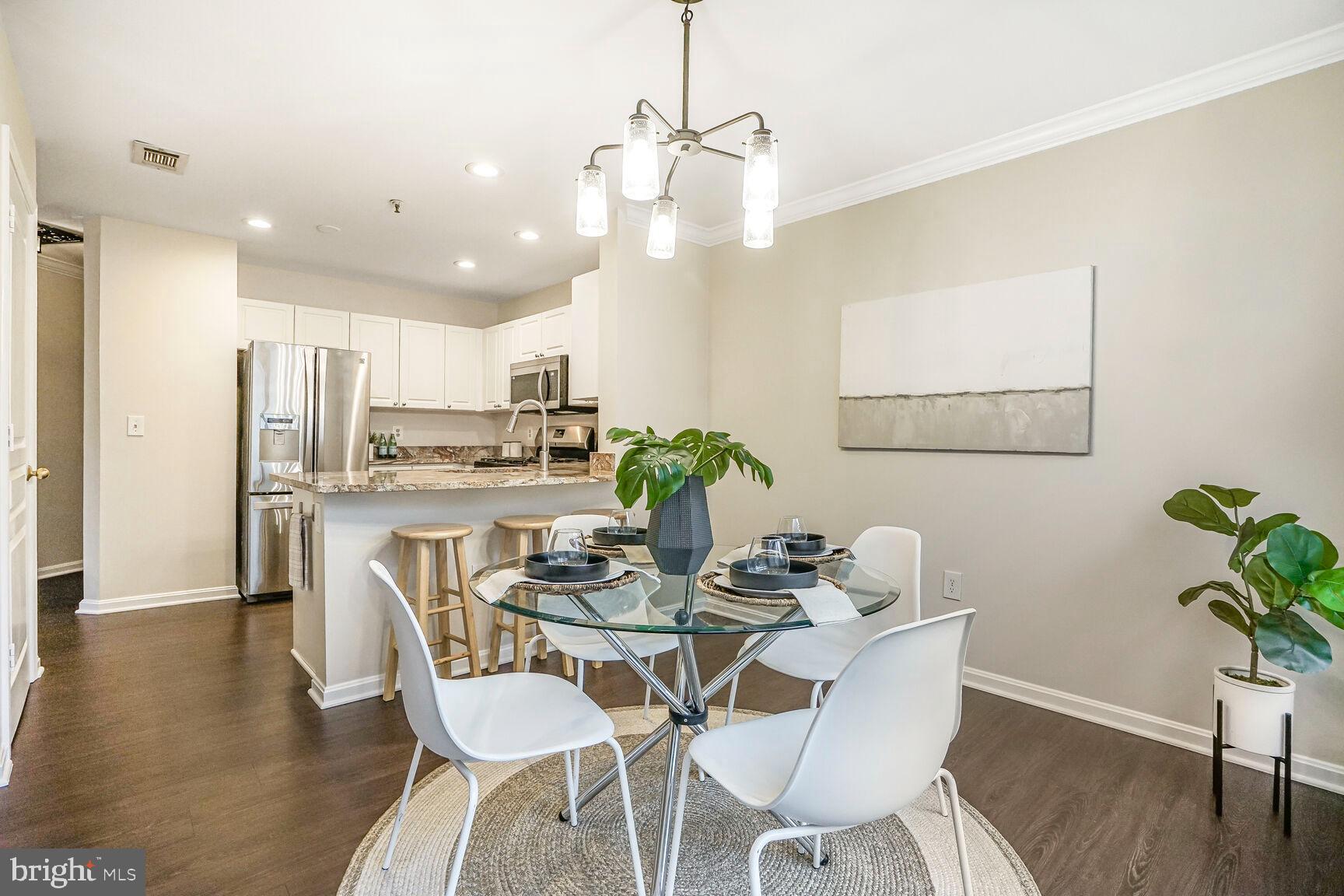 5575 Seminary Road, Unit 213 Falls Church, VA 22041 - Photo 15 of 77 Gourmet Kitchen Opens Beautifully to Dining Area!