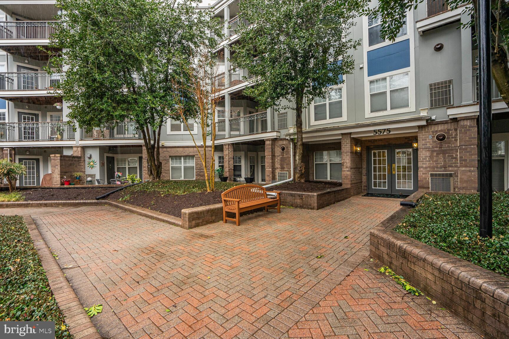 5575 Seminary Road, Unit 213 Falls Church, VA 22041 - Photo 2 of 77 Spacious Courtyards with Relaxing Benches!