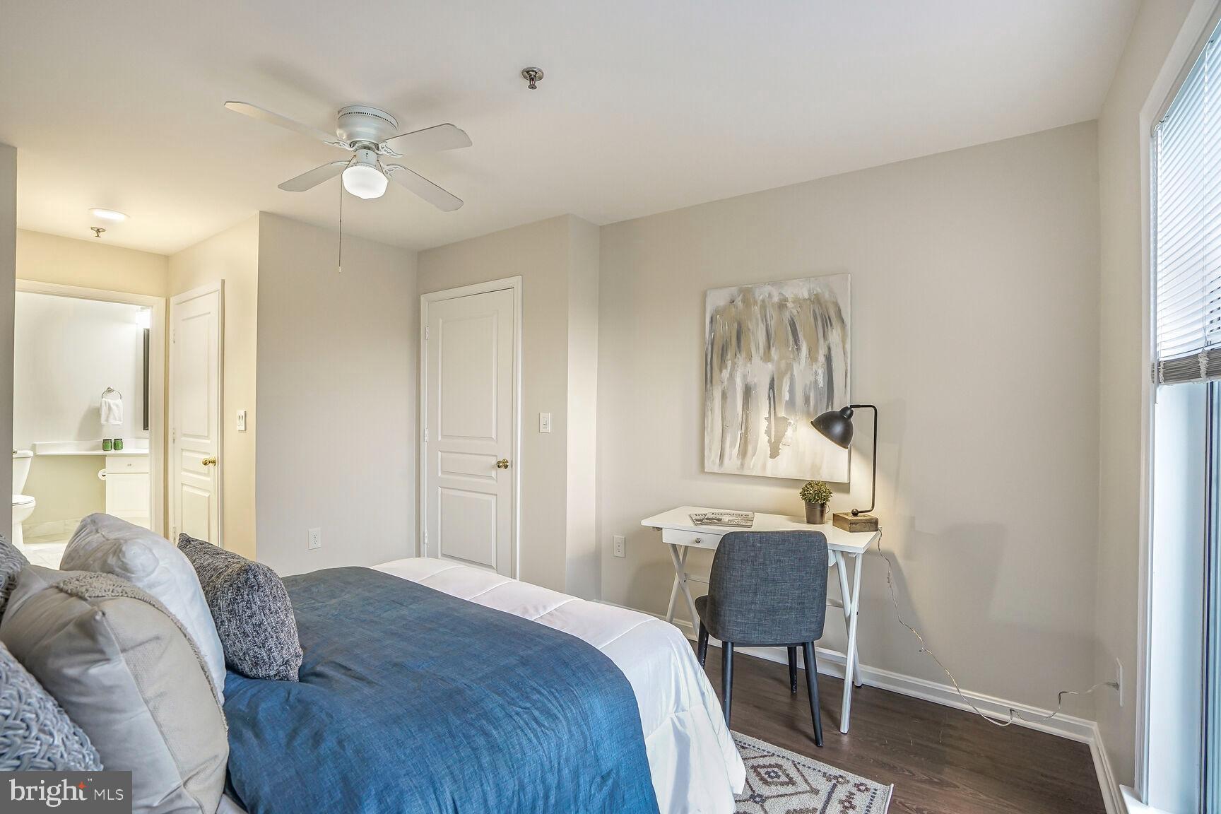 5575 Seminary Road, Unit 213 Falls Church, VA 22041 - Photo 29 of 77 Primary Bedroom with En Suite Bathroom!