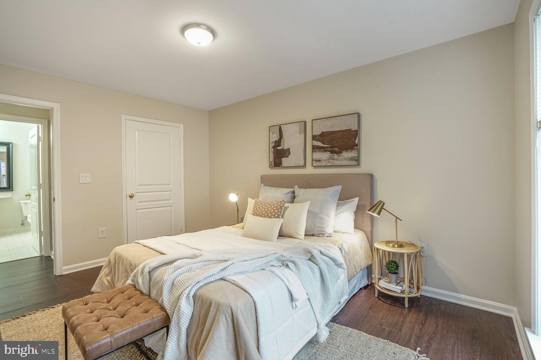 5575 Seminary Road, Unit 213 Falls Church, VA 22041 - Photo 37 of 77 Bedroom #2 - Comfortably Fits a King Bed!
