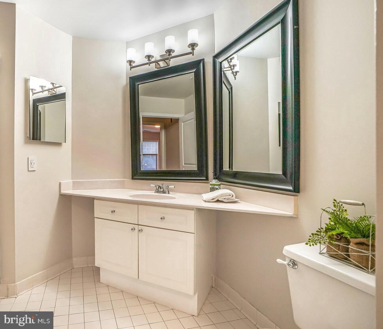 5575 Seminary Road, Unit 213 Falls Church, VA 22041 - Photo 45 of 77 Full Bath #2 - SO Much Counter Space = THE DREAM!