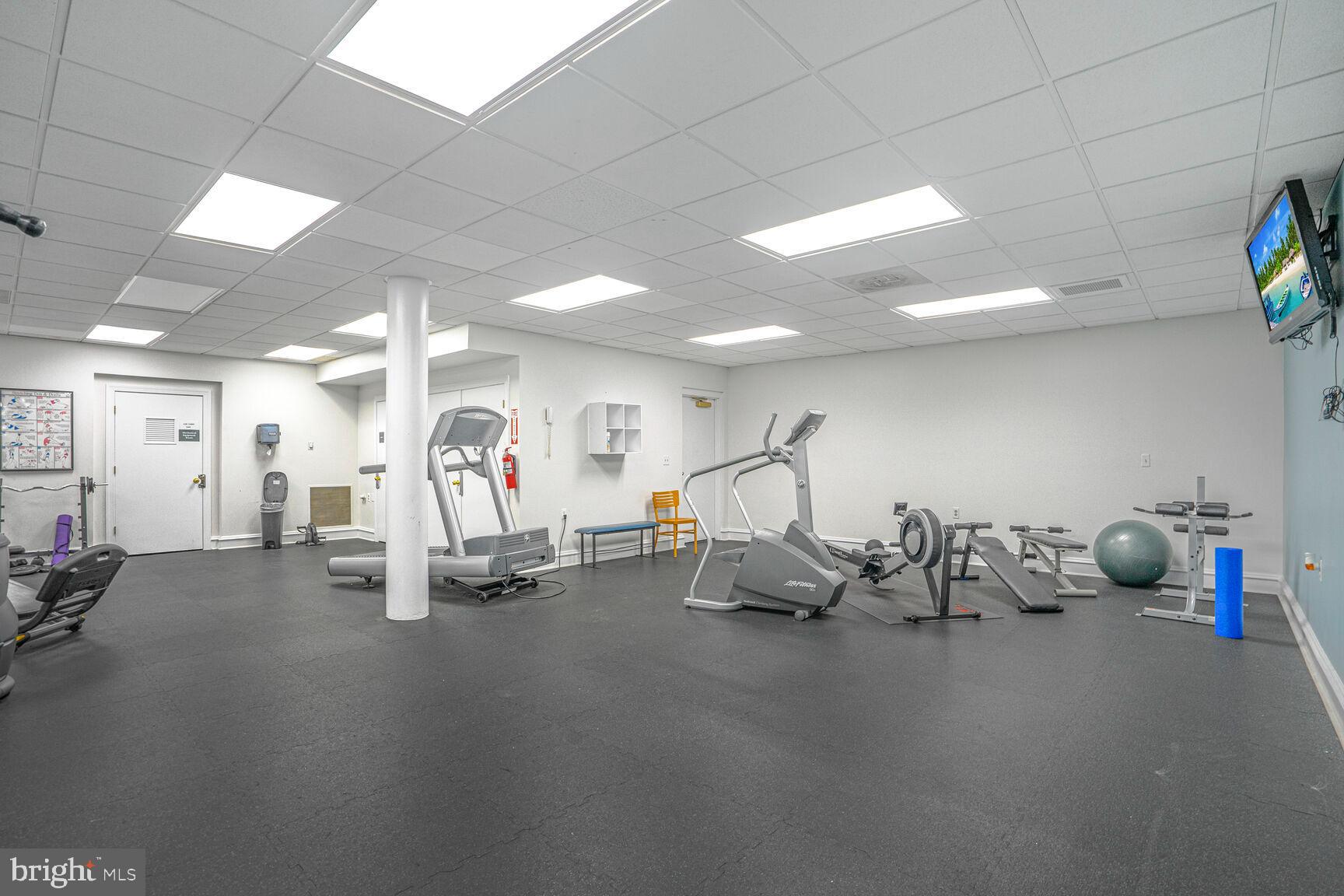 5575 Seminary Road, Unit 213 Falls Church, VA 22041 - Photo 63 of 77 On-Site Fitness Center with Cardio & Weights!
