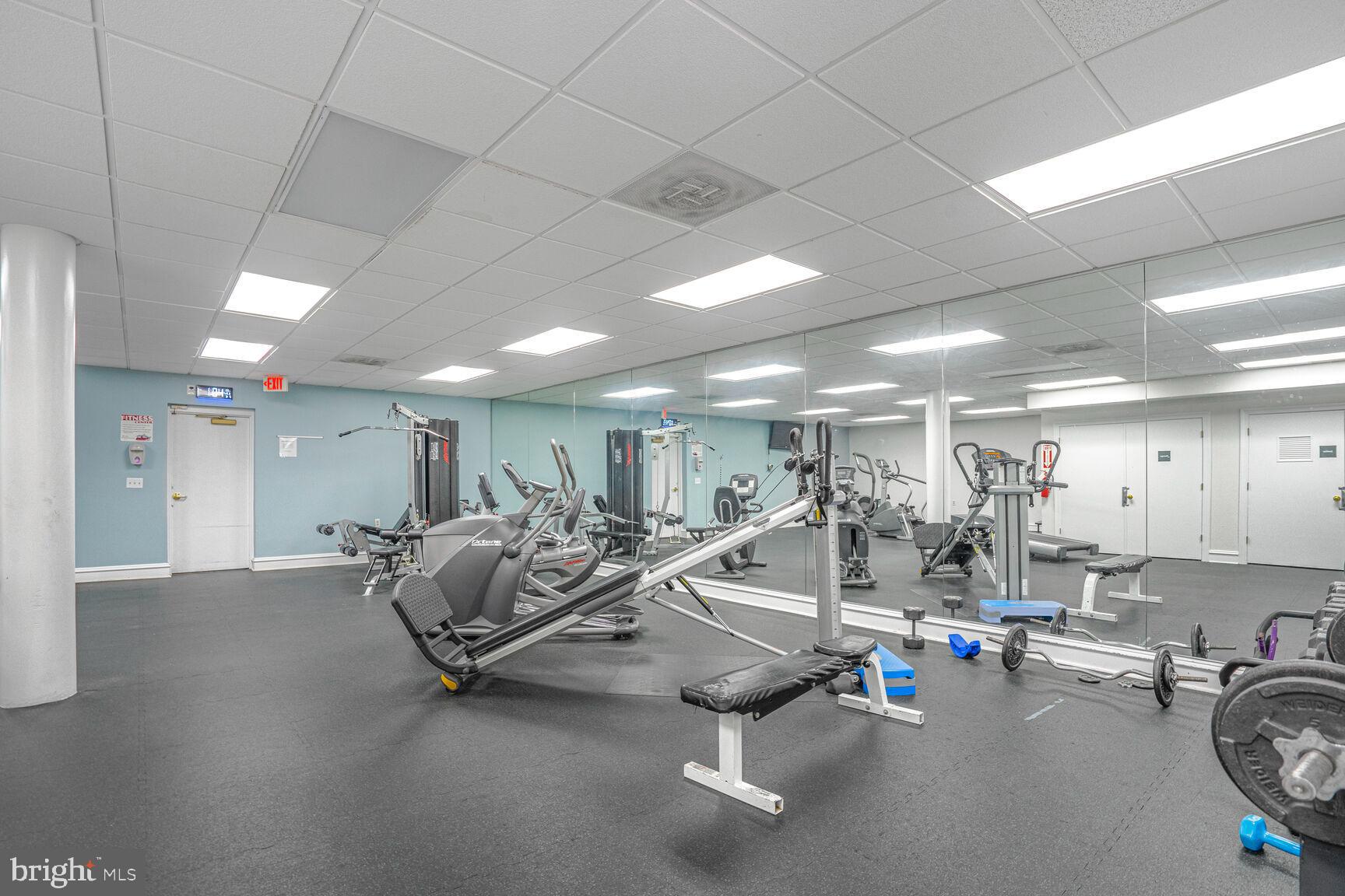 5575 Seminary Road, Unit 213 Falls Church, VA 22041 - Photo 64 of 77 On-Site Fitness Center with Cardio & Weights!
