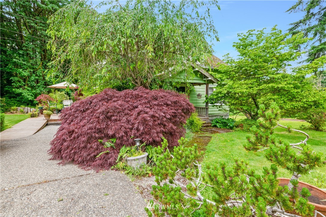 16825 Three Lakes Road Snohomish, WA 98290 - Photo 4 of 32 a view of a garden with plants