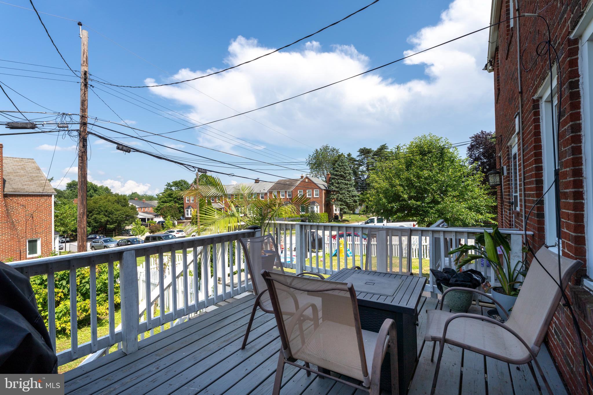 1606 Loch Ness Road Baltimore, MD 21286 - Photo 29 of 36 a view of a balcony with furniture