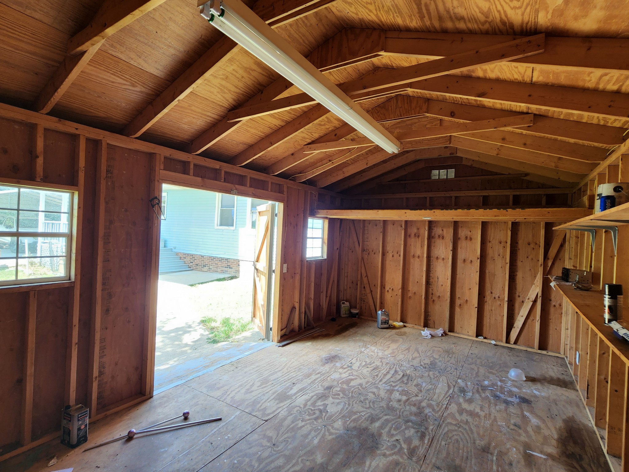 514 West Point Road Lawrenceburg, TN 38464 - Photo 25 of 25 a view of an empty room with wooden walls