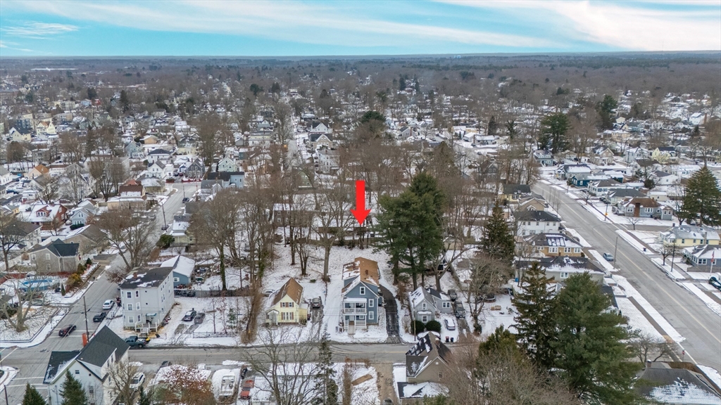 184 Myrtle Street Brockton, MA 02301 - Photo 7 of 41 an aerial view of multiple house