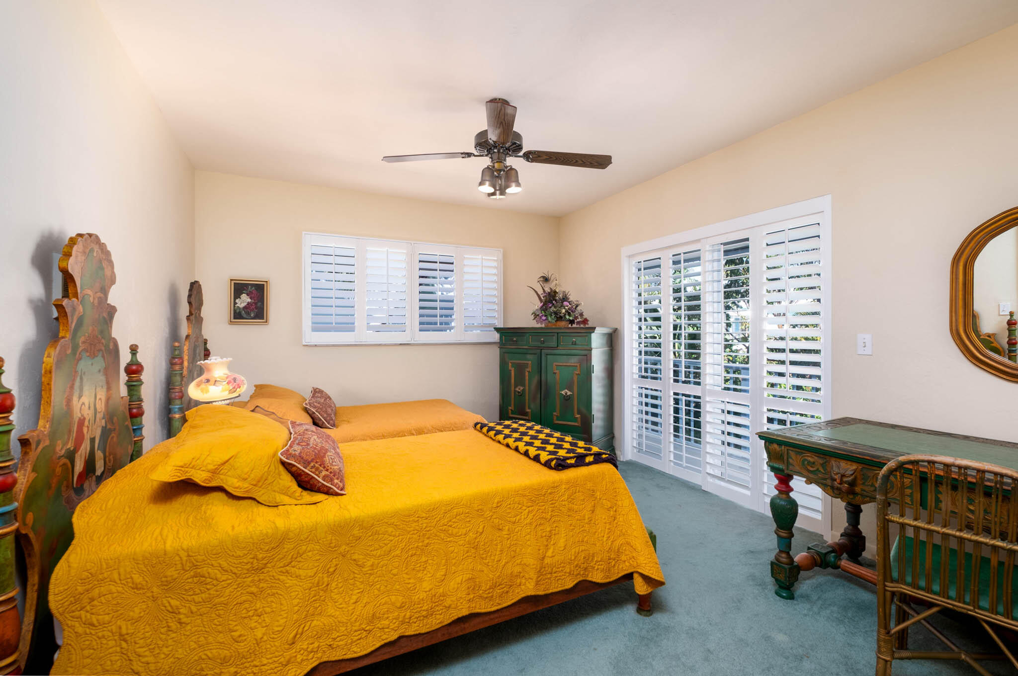 149 Lake Road Tavernier, FL 33070 - Photo 32 of 59 a bed sitting in a room next to a window