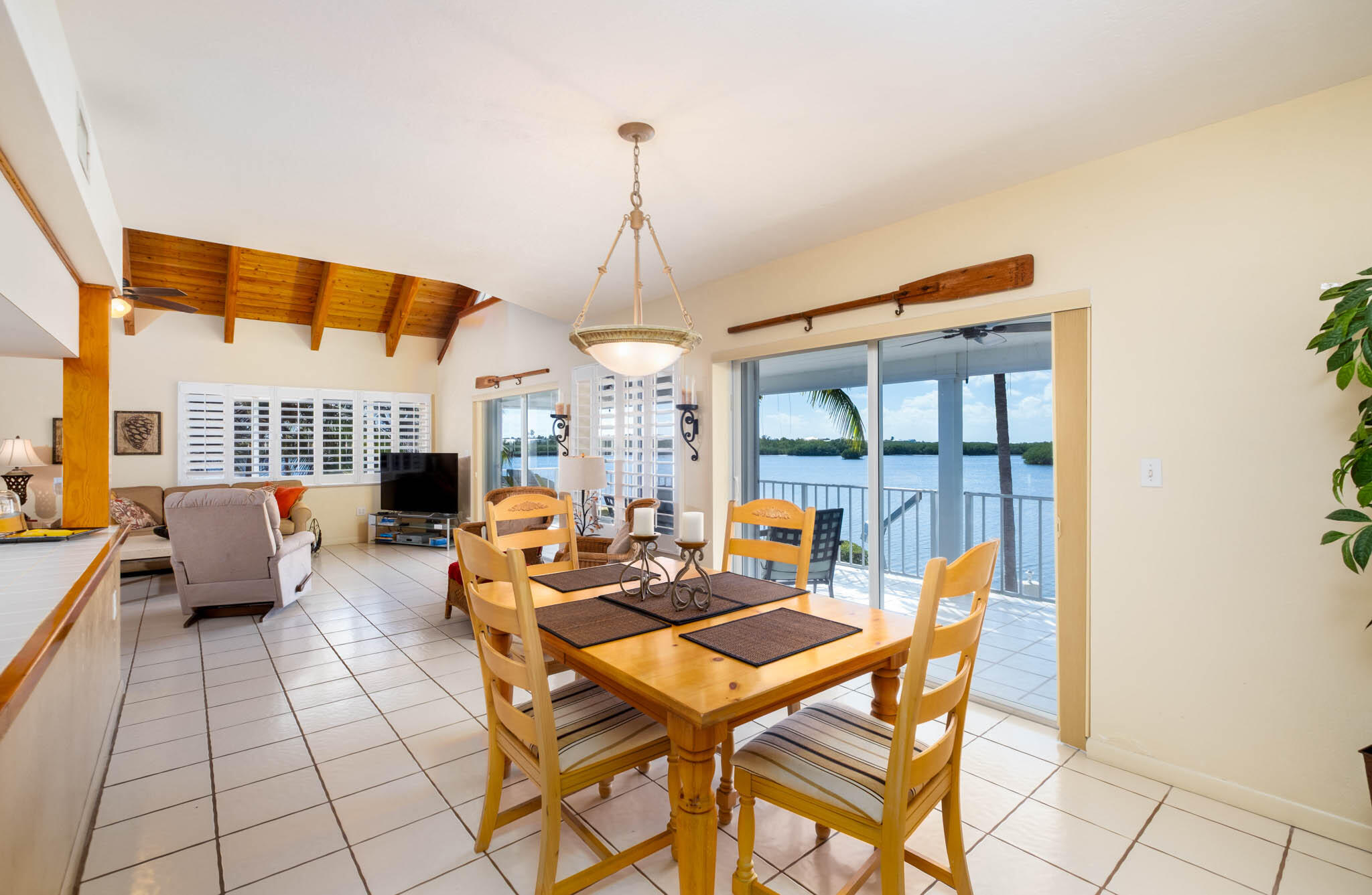 149 Lake Road Tavernier, FL 33070 - Photo 33 of 59 Sliding glass doors to the terrace