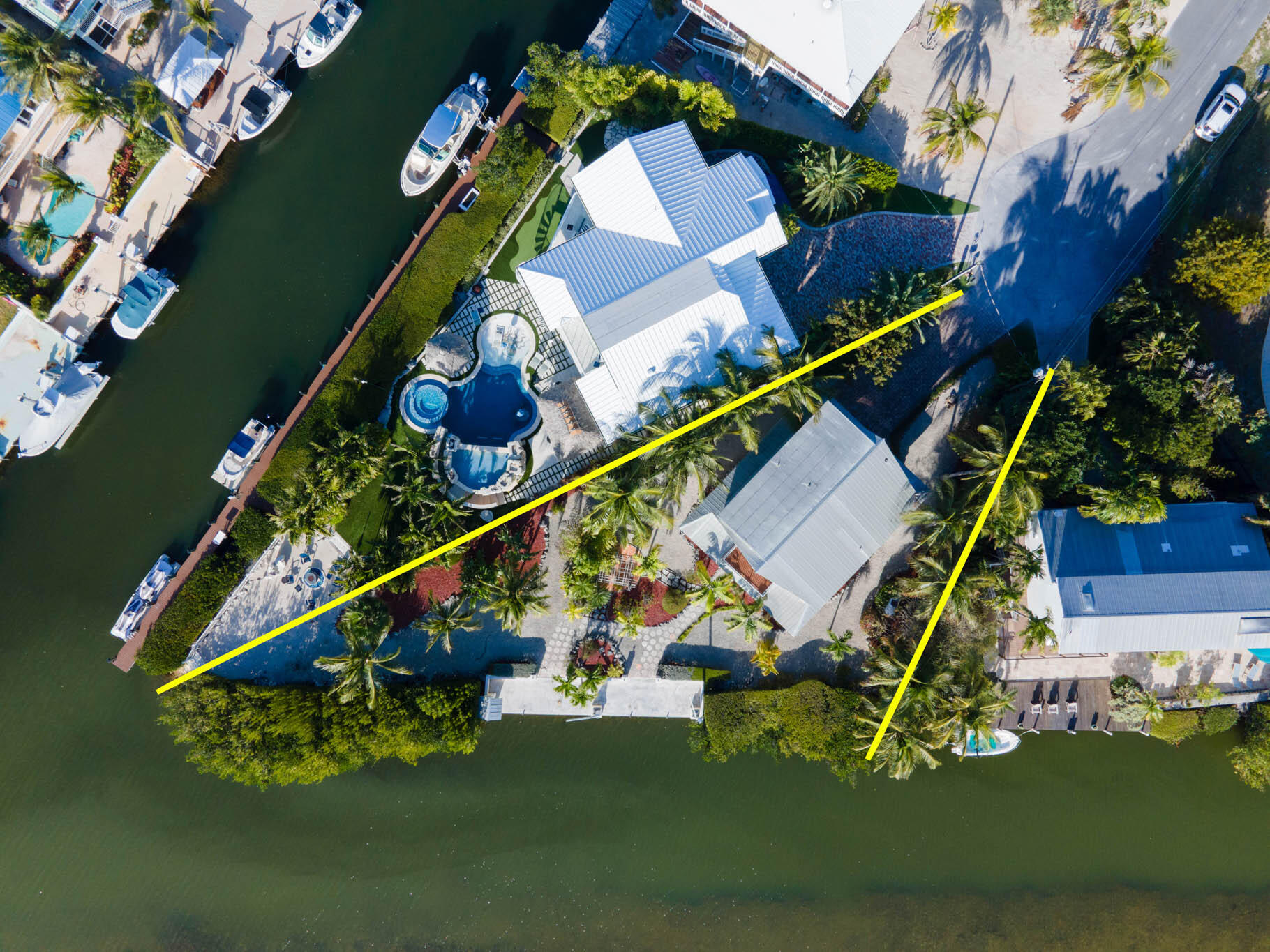149 Lake Road Tavernier, FL 33070 - Photo 53 of 59 Approximate lot lines