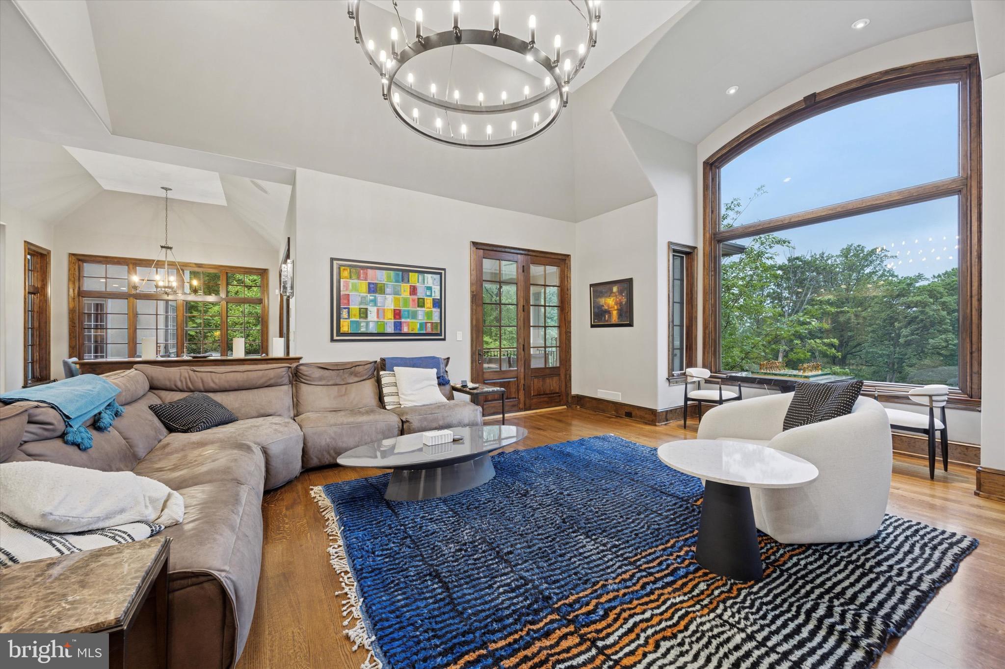 631 Harts Ridge Road Conshohocken, PA 19428 - Photo 19 of 62 a living room with furniture and a large window