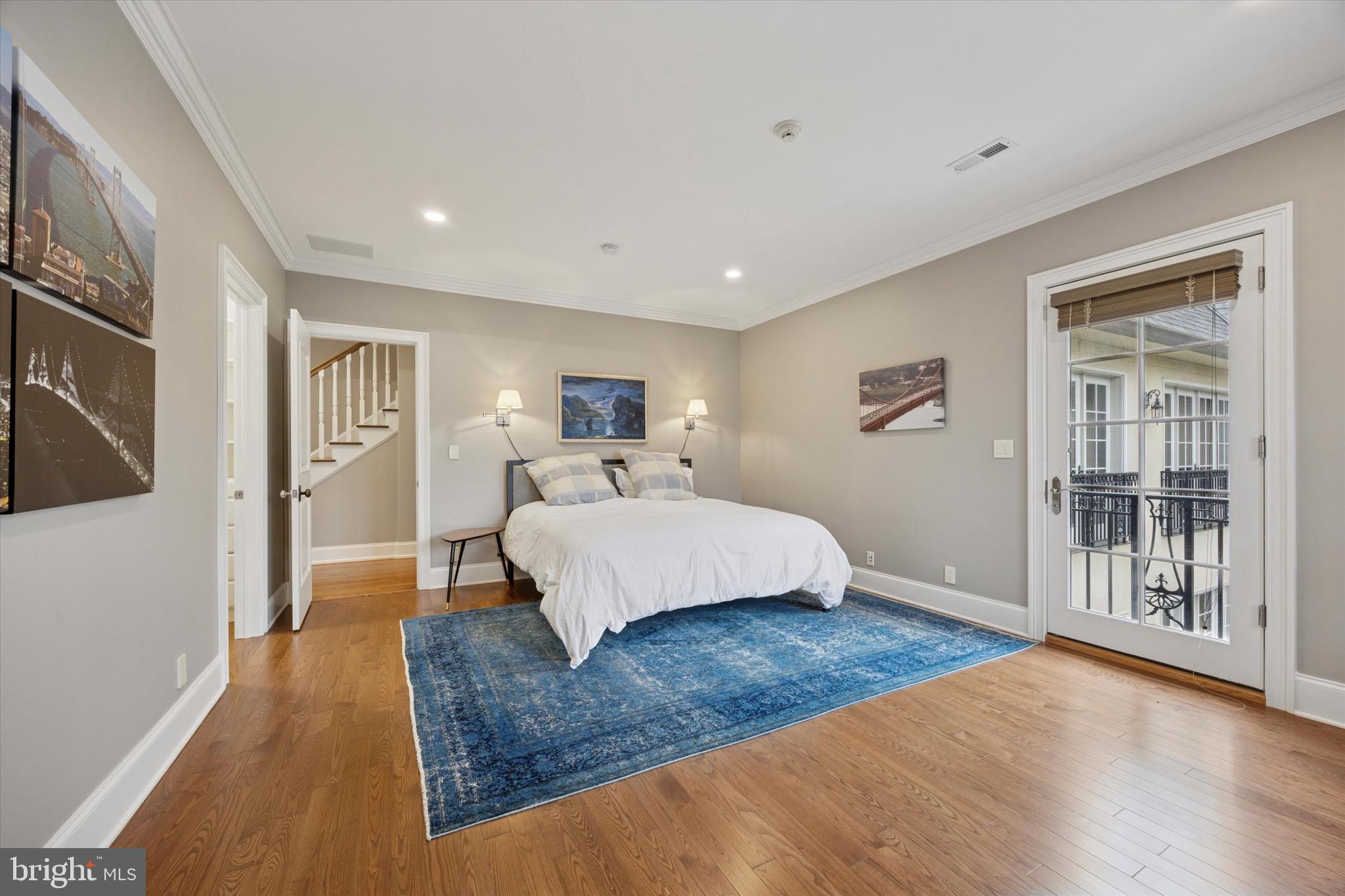 631 Harts Ridge Road Conshohocken, PA 19428 - Photo 32 of 62 a bedroom with a large bed and a dresser