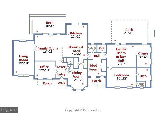 3029 Lieb Road Parkton, MD 21120 - Photo 29 of 30 Floor Plan of Main Level