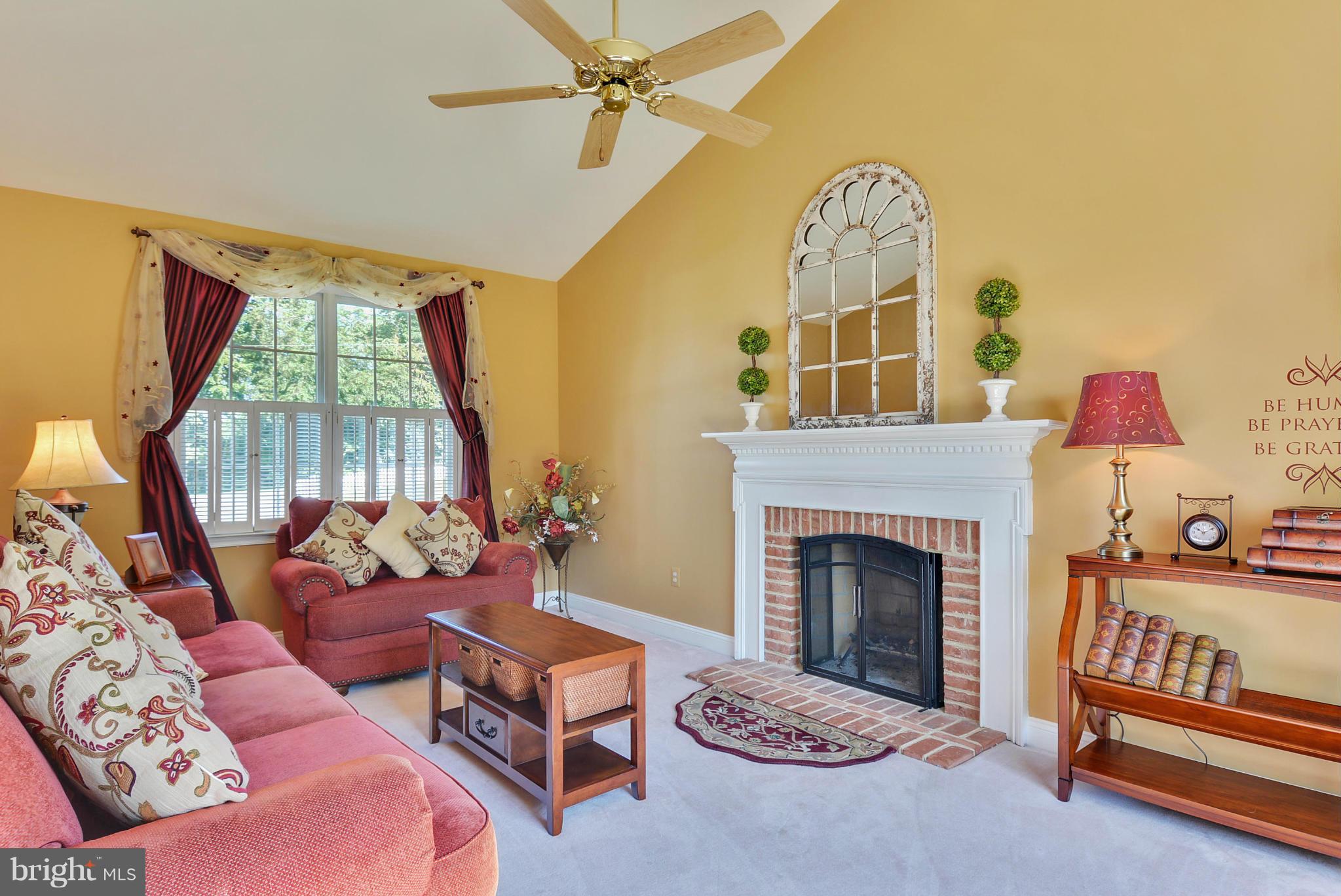 3029 Lieb Road Parkton, MD 21120 - Photo 8 of 30 Inviting Living Room with Woodburning Fireplace