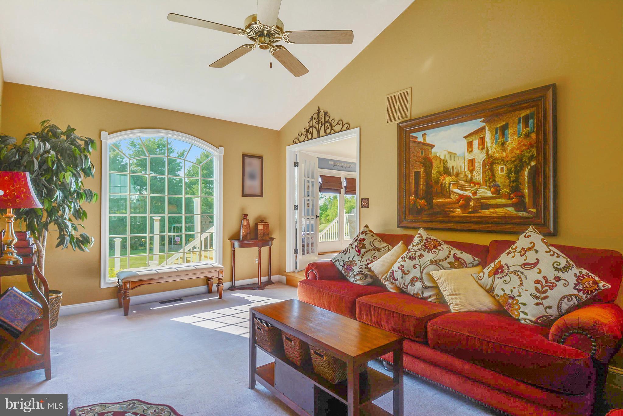 3029 Lieb Road Parkton, MD 21120 - Photo 9 of 30 Living Roomw/ Vaulted Ceiling