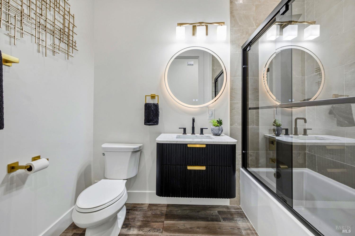 3441 Castlerock Court Santa Rosa, CA 95404 - Photo 24 of 65 downstair bathroom