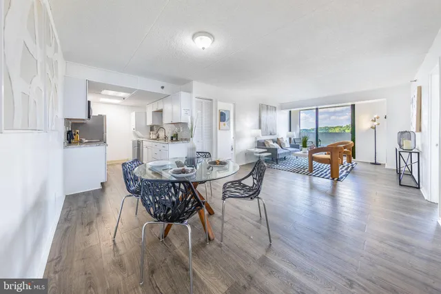 a living room with a bed furniture and a window
