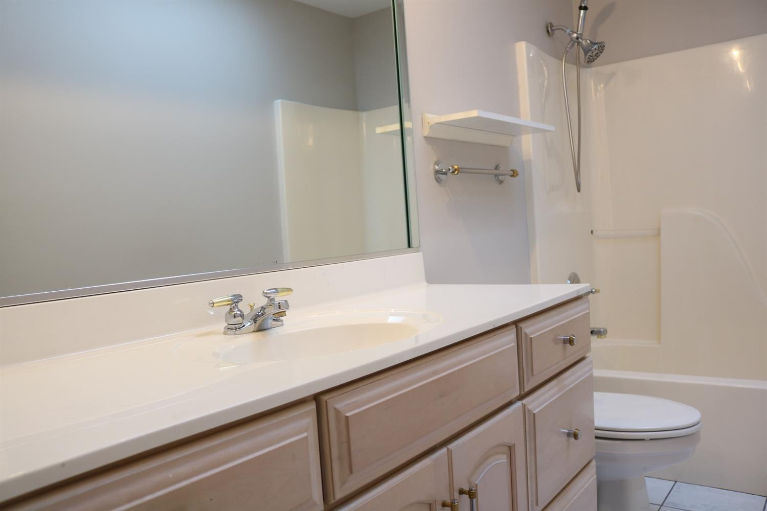 9939 Sequoia Lane Munster, IN 46321 - Photo 30 of 41 a bathroom with a sink a toilet and shower
