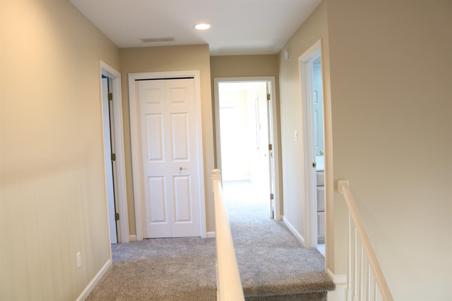 9939 Sequoia Lane Munster, IN 46321 - Photo 31 of 41 a view of a hallway with wooden shelves