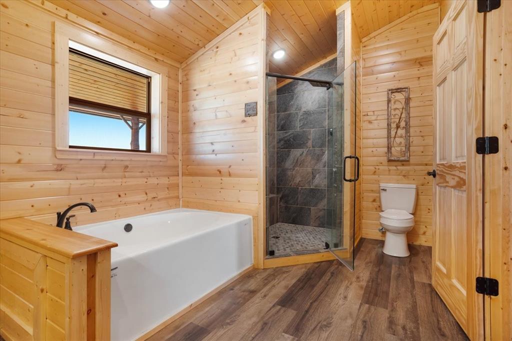 2290 Brooks Lane Sadler, TX 76264 - Photo 15 of 36 a bathroom with a sink and a shower