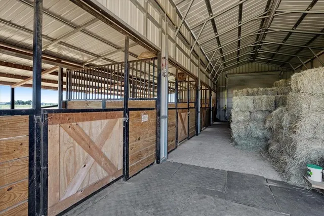 a view of ocean with outdoor space