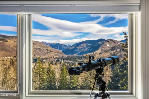 a view of a window with sky view