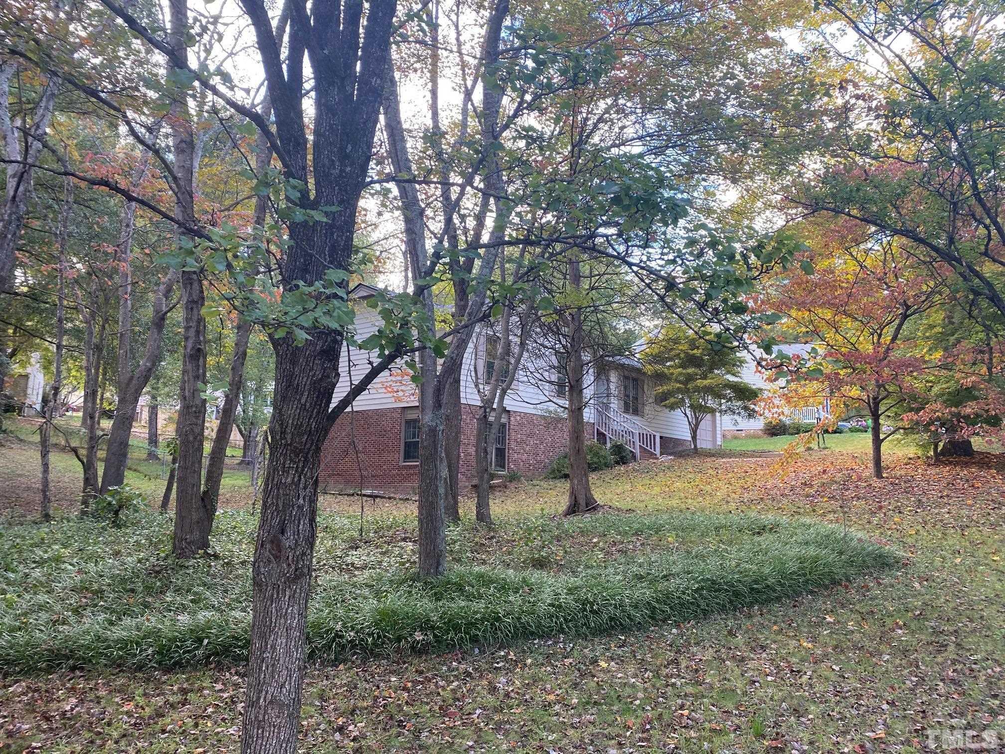 6929 Three Bridges Circle Raleigh, NC 27613 - Photo 2 of 28 a view of a yard with a tree