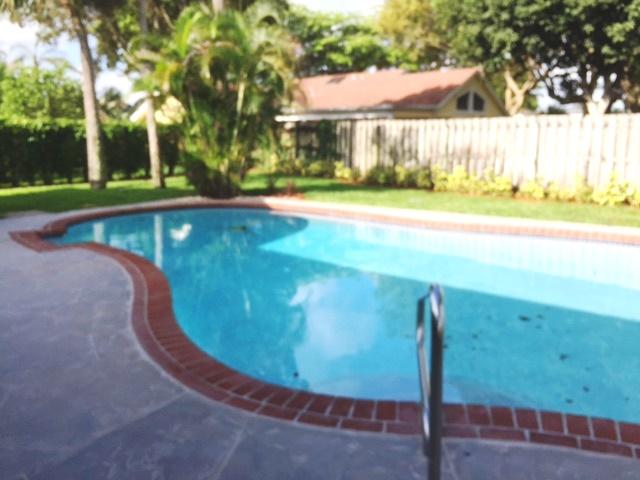 Pool Area-Rear Yard