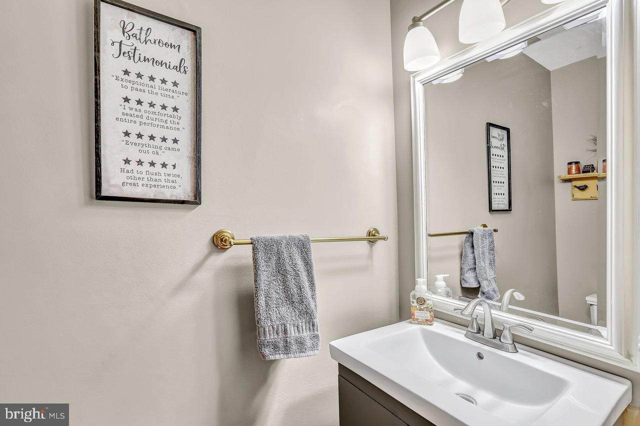 1 Washington Way Tabernacle, NJ 08088 - Photo 16 of 37 a bathroom with a sink and a mirror