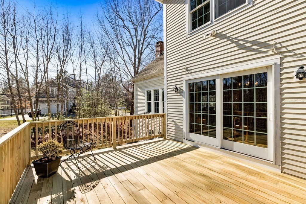 78 Paul Road Hanover, MA 02339 - Photo 35 of 42 a view of a wooden deck