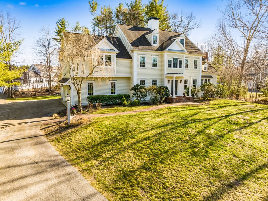 78 Paul Road Hanover, MA 02339 - Photo 41 of 42 a view of a house with a swimming pool