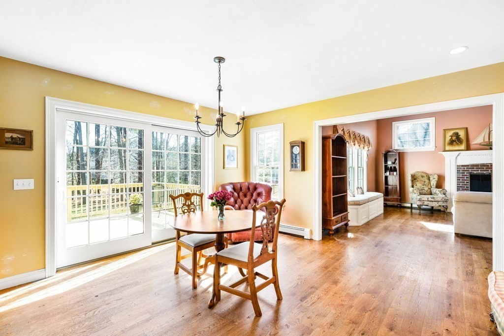 78 Paul Road Hanover, MA 02339 - Photo 7 of 42 a view of a dining room with furniture window and wooden floor