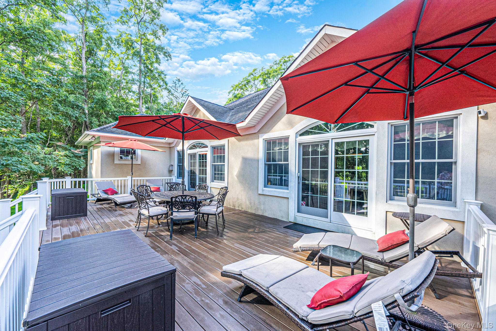 11 Valentine Road Shoreham, NY 11786 - Photo 28 of 40 Rear deck, sliders to Living Room