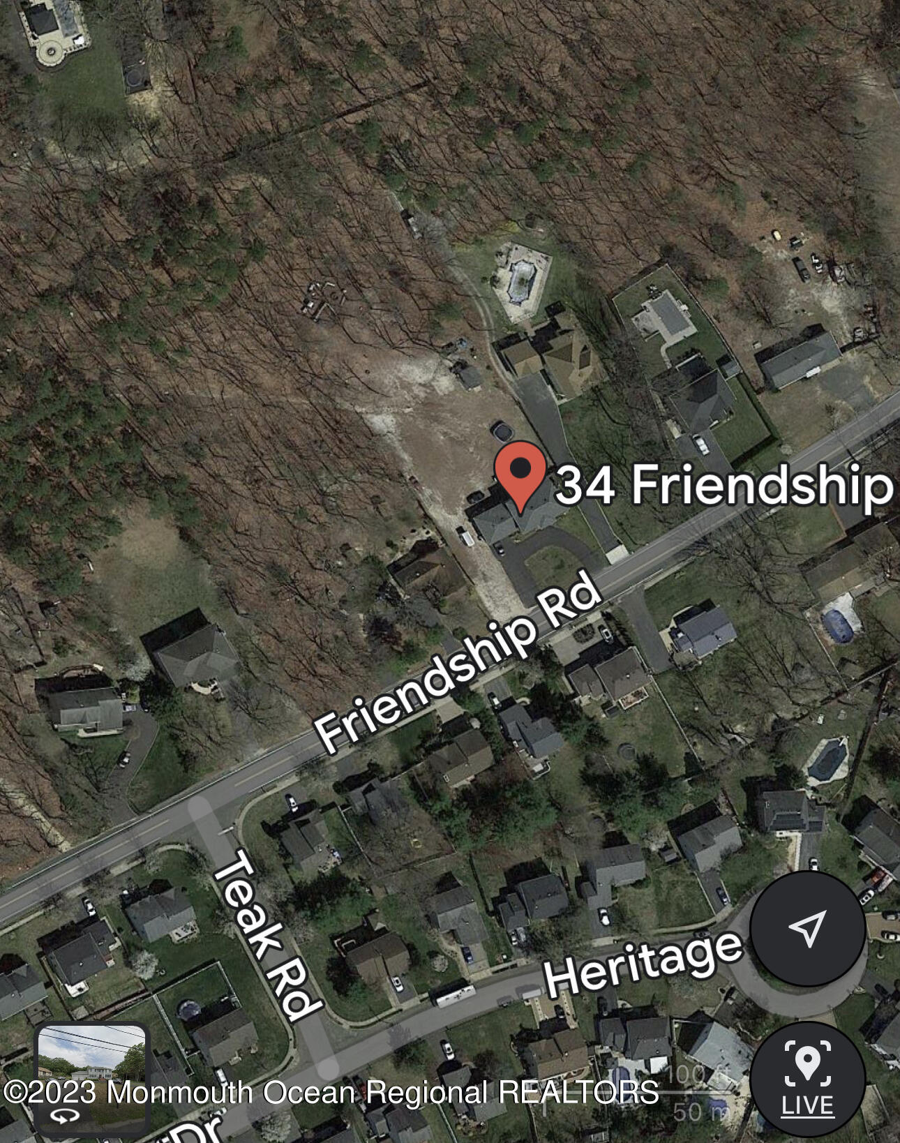 34 Friendship Road Howell, NJ 07731 - Photo 55 of 55 Aerial view