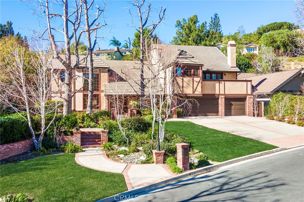front view of house with a yard